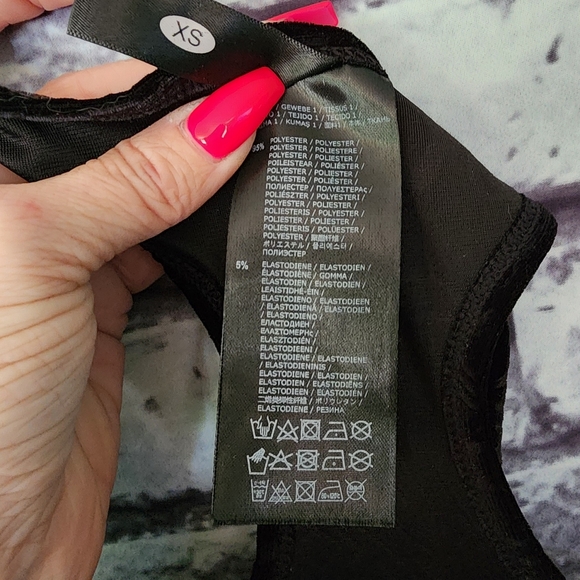 Killstar 'Wicked B*tch' Black Velvet Bralette - XS - Picture 5 of 6